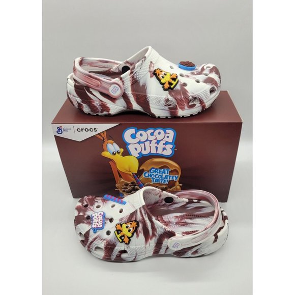 Crocs x Honey Nut Cheerios & Cocoa Puffs Toddler Classic Clog Bundle - Picture 5 of 7